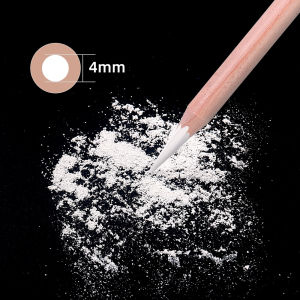 White Charcoal Pencils Set 3pcs Medium: A Professional Art Supplies Drawing & Sketching Tool