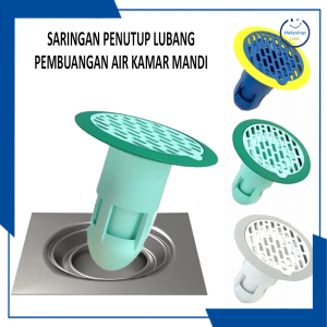 HKS- SARINGAN PENUTUP LUBANG PEMBUANGAN AIR / PENYARING KOTORAN LANTAI KAMAR MANDI ANTI BAU DRAINAS