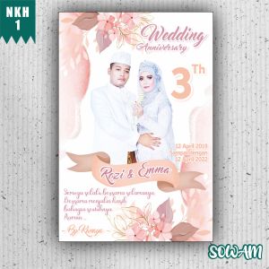 Foto Custom / Custom Foto Hiasan Dinding Pernikahan Nikah Wedding / Hadiah Kado Pernikahan / Desain Foto + Custom Foto Murah Bahan Kayu MDF Bisa COD / Hiasan Dinding Model Potret
