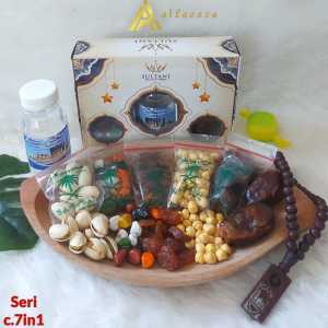 Alfareza - Variasi Paket Makanan Combo & Paket Premium - 20 Paket Hampers Souvenir Hadiah Paket Oleh-oleh Haji dan Umroh Harga Grosir Paket Combo Isi 6 Produk & Paket Premium Isi 7 Produk