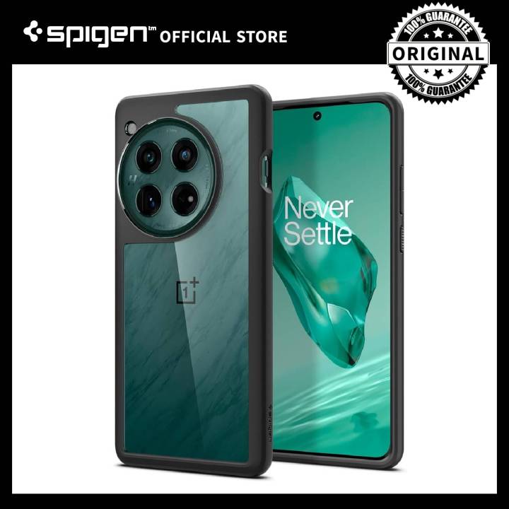 Spigen OnePlus 12 (2024) case Ultra Hybrid Matte Black Ultra