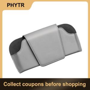 【PHYTR】 Magnetic Car Sunglasses Holder Case Universal Auto Sun Visor Glasses Box Clip Sunglasses Holder Fastener Eyeglasses Storage
