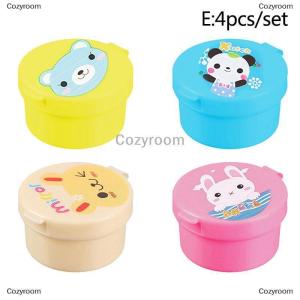 [COD] Cozyroom ขวดซอสการ์ตูนกล่องเบนโตะขนาดเล็กกล่องใส่ซอสถั่วเหลืองเพื่อนสัตว์ซอสมะเขือเทศน้ำผึ้งซอสสลัดอุปกรณ์กล่องเบนโตะ
