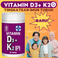 Vitamin IPI D3 K2 isi 25 tablet Jaga Imun Vit D Vitamin D Tingkatkan Daya Tahan Tubuh Anak Dewasa Kalsium Vitamin Tulang Gigi Calcium. 
