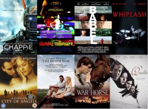 Flash Drive 64Gb Chappie_Babel_Whiplash_Slumdog Millionaire_City of Angels Full HD 1080p and 4K