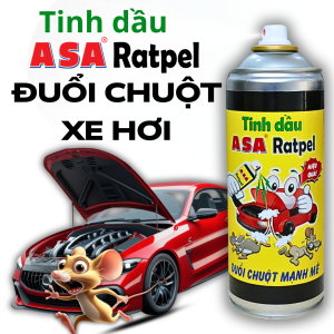Tinh Dầu Xua Đuổi Chuột ASA Ratpel cho xe hơi ô tô đồ điện - 400ml