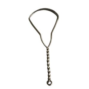 [HÀNG CÓ SẴN} Combo 3 Cạo lưỡi inox cầm tay -dụng cụ cạo lưỡi vệ sinh răng miệng(4x9cm)