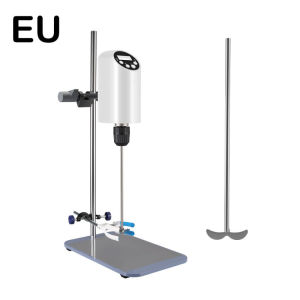 【จัดส่งภายใน 2 วัน + ต้นฉบับ 100% 】Electric Overhead Stirrer เครื่องผสมไฟฟ้าสำหรับห้องปฏิบัติการ แสดงตัวเลข เครื่องผสมห้องปฏิบัติการพร้อมแท่งผสมสแตนเลส 20 L 10000 mPas 100-2000 rpm 100-240 V