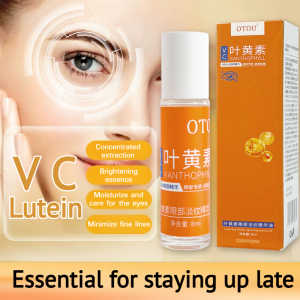 💕Quickly Absorbed💕Lutein Eye Essence Oil Relieves Eye Fatigue from Staying up Late Reduces Dark Circles Roller Ball Massage Eye Oil