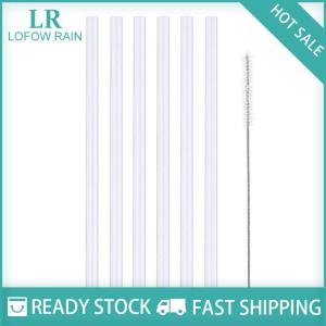 LF Wholesale✨Flash Sale ✨ 6 Pack Replacement Straws Compatible Stanley 40oz Tumbler Plastic Clear Reusable For Travel Tumbler Ice Cup Straw Set