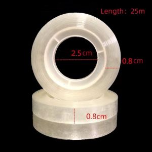 OPP Tape Small Transparent Tape Office Student Clear Tapes Packaging School Supplies Stationery Wholesale Notebook Spring School Supplies