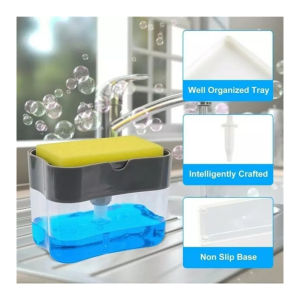 ( BISA COD ) Tempat Dispenser Sabun Cair Cuci Piring Dapur Pompa Soap Pump
