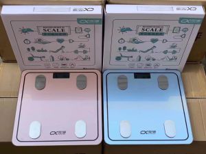 เครื่องชั่งน้ําหนัก จอLED เครื่องชั่งน้ําหนักดิจิตอล อัจฉริยะ 180 กก พร้อมแสดงผล (อุณหภูมิ)