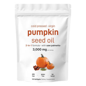 Pumpkin Seed Oil Soft Capsules Cardiovascular Health Sales Pumpkin Seed Oil Extract Soft Capsules 180 Capsules