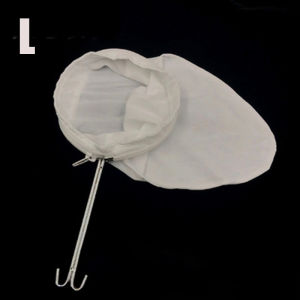 Ultra Fine Reusable Filter Bags with Stainless Steel Handle for Nut Milk Coffee MilkJuices