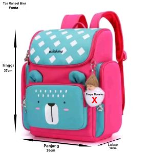 KP-COD Tas Ransel Anak Perempuan Terbaru 2023 / Tas Gendong Anak Sekolah TK SD/SMP/Bare