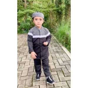 koko Batik anak terbaru 1-10 thn // setelan anak laki-laki // baju muslim anak//Setelan Baju Koko Lengan Panjang Anak Laki Laki terbaru 2024 [ pilih warna