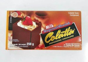 Colatta Milk Compound Chocolate 250 g Kotak