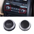 ZR Rear Air Conditioning Temperature Adjustment Heat Control Switch AC Rotary Knob for BMW 5 6 7 Series F10 F06 F12 F07 F01 F02. 