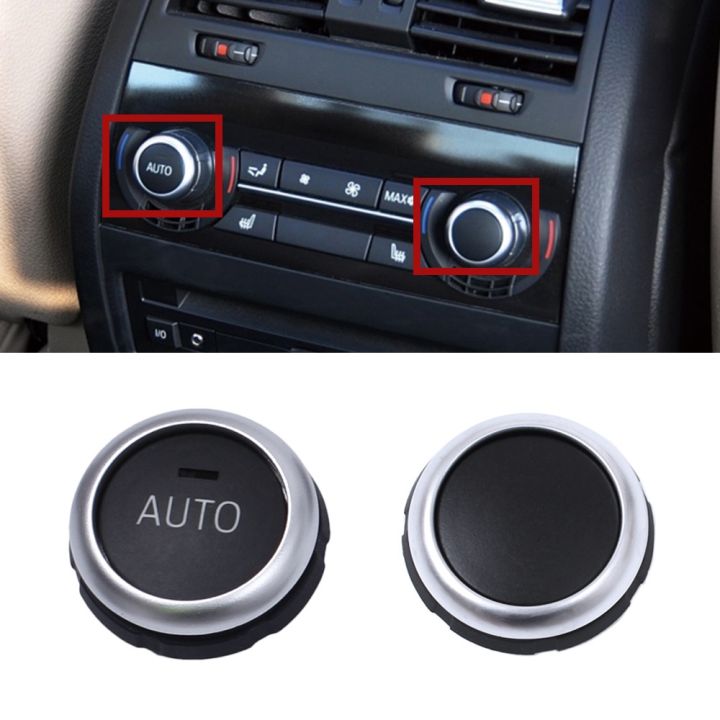 ZR Rear Air Conditioning Temperature Adjustment Heat Control Switch AC Rotary Knob for BMW 5 6 7 Series F10 F06 F12 F07 F01 F02