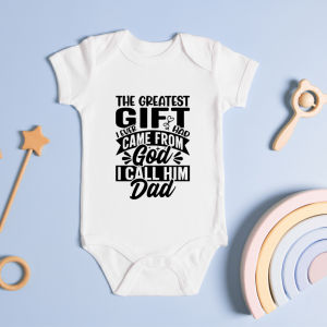 Baby Onesies PH Happy First Father’s Day Baby Onesie – Cute Father’s Day Gift from Baby Cotton Baby