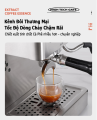 Máy Pha Cà Phê Gemilai CRM3007I Bán Công Nghiệp, Kiểm Soát Nhiệt Độ Pha Tùy Ý, Pha Cafe Espresso 58mm, Định Lượng Tùy Ý, Hàng Chính Hãng. 