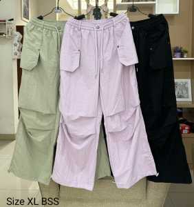 CELANA CARGO WANITA PARASUT POLOS IMPORT BSS