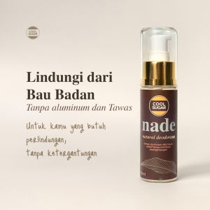 New! Deodoran Bebas Tawas Aluminium Coolsugar Nade - Lembut dan Kuat Lawan Bau Badan + Paket Hemat