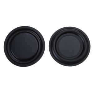 62mm Speaker Diaphragm Rubber Bass Radiator Passive Radiator Rubber+Iron Material Accessories Stable to Use