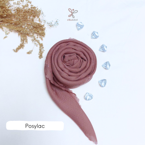 COTTON VENUS PREMIUM / Hijab Mewah Segiempat Katun Tekstur / Jilbab Segi Empat Polos Ironless / Kerudung Square Lasercut Warna Pastel / Tudung ZigZag Bella Voal Daily Elegan /