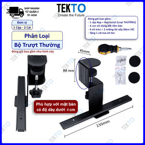 Bộ thanh kẹp và ray bàn trượt ray trượt để bàn thanh trượt khay cho ngăn kéo - 131