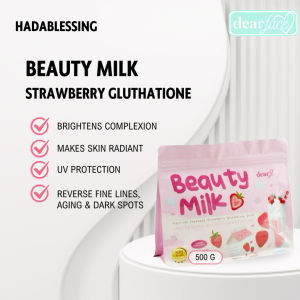 Dear Face Beauty Milk 500g Collagen Drink Ichigo Melon Glutathione Whitening Beauty Drink