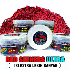 BERRITZ Maggot Red Seekers Versi Ultra Pakan Booster Color dan Protein Untuk Ikan Hewan Peliharaan