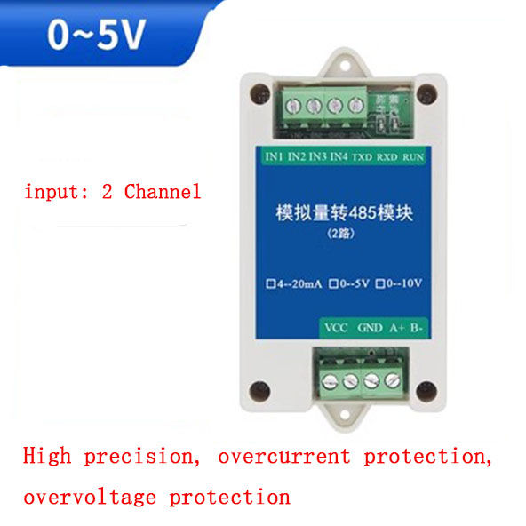 Analog Input And Output Transfer To 485 Module Modbus 0-5V 0-10V 4-20MA ...