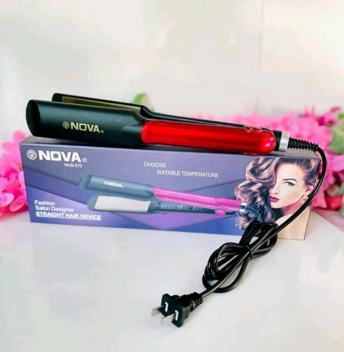 Flat Iron Professional Hair Straightening Machine Straightening