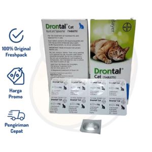 PERBIJI Drontal Cat Obat Cacing Kucing