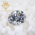(Size 10x14 mm) Kim cương nhân tạo Moissanite giác cắt Oval. 