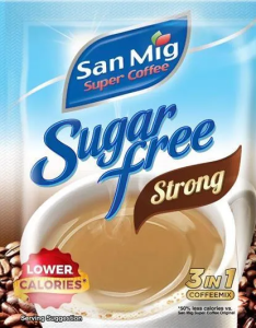 1 CASE - SAN MIG Super Coffee Strong Sugar-free Strips (10g x 10sachet) - 30packs