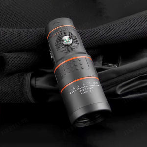 12X50 กล้องส่องทางไกลแบบเลนส์เดียวความละเอียดสูง มองเห็นในแสงน้อย ตัวเล็กพกพาสะดวก