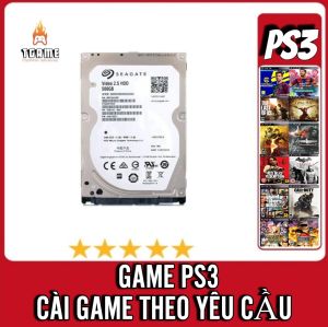 Ổ cứng chứa game PS3 cài theo yêu cầu