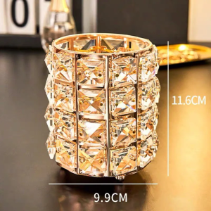 【SHIP IN 24H】Crystal tissue box Europe style Luxury Paper Towel Crystal Storage Box Home Supplies