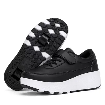 Kasut Roda Budak Roller Sneakers Shoes Murah Kasut Ada Roda Kick Roller Skates Shoes Roller Shoes Kids Detachable
