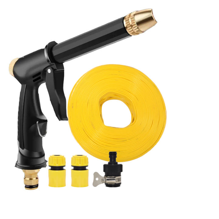 Bộ dây và vòi phun xịt nước rửa xe tưới cây tăng áp lực nước loại 15m ...