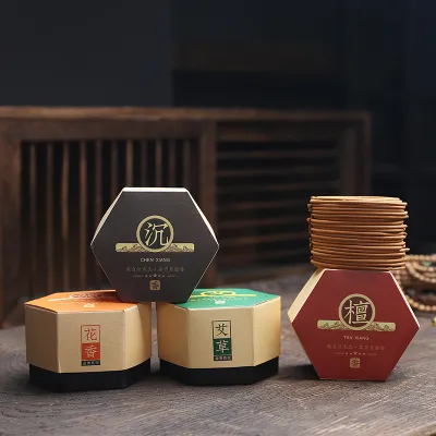 SallyLovelyHome 檀香盘香室内去味40盘艾草香薰沉香4小时 Incense Coil