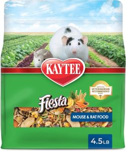 Kaytee Fiesta Mouse & Rat Food Nutritious Blend 2 Pounds