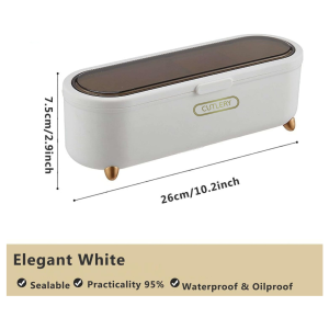 Z-Gadget⚡Kitchen Seasoning Storage Organizer with Lid Cover Storage Seasoning Box Combination Set Household kitchen Salt And storage Box Sealed One-Piece Multi Grid Seasoning Jar