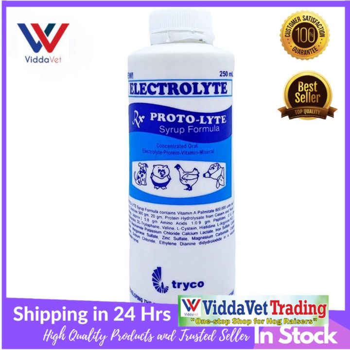 Protolyte 250ml Electrolyte plus vitamins supplements for animals pets livestock tryco Proto Pipe Price Prasiolite Stone Price Lazada Lazada PH