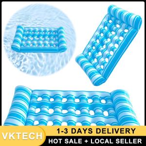 Multi-Functional Inflatable Pool Float Recliner for Water Sports Outdoor Swimming and Pool Parties