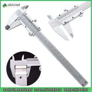 Sikiwind Carbon Steel Vernier 150mm Range Professional Vernier Caliper Precision Metal Caliper for Industrial Measuring Accessory