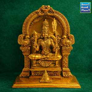 Kanchi Kamakshi Amman Idol for Home Pooja Handcrafted Hindu Goddess Resin  Statue for Temple Prayer Room & Spiritual Decor